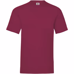 Fruit Of The Loom - T-shirt manches courtes - Homme (Bordeaux)