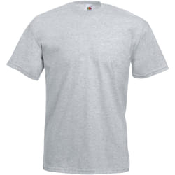Fruit Of The Loom - T-shirt manches courtes - Homme (Gris chiné)