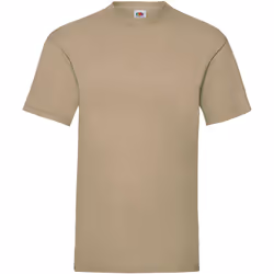 Fruit Of The Loom - T-shirt manches courtes - Homme (Beige)