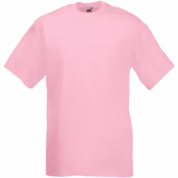 Fruit Of The Loom - T-shirt manches courtes - Homme (Rose clair)