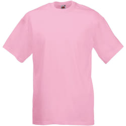 Fruit Of The Loom - T-shirt manches courtes - Homme (Rose clair)