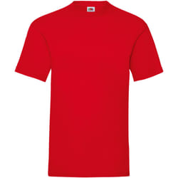 Fruit Of The Loom - T-shirt manches courtes - Homme (Rouge)