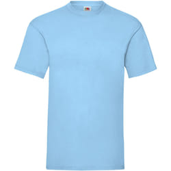 Fruit Of The Loom - T-shirt manches courtes - Homme (Bleu clair)