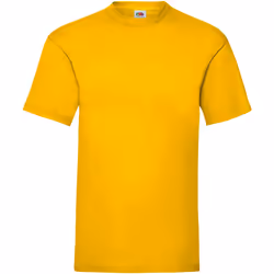 Fruit Of The Loom - T-shirt manches courtes - Homme (Jaune)