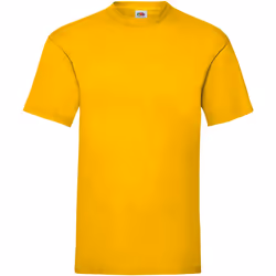 Fruit Of The Loom - T-shirt manches courtes - Homme (Jaune)