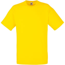 Fruit Of The Loom - T-shirt manches courtes - Homme (Jaune vif)