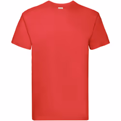 Fruit Of The Loom - T-shirt à manches courtes - Hommes (Rouge)
