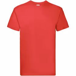Fruit Of The Loom - T-shirt à manches courtes - Hommes (Rouge)