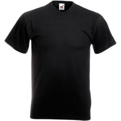 Fruit Of The Loom -T-shirt à manches courtes - Homme (Noir)