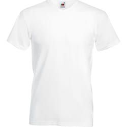 Fruit Of The Loom -T-shirt à manches courtes - Homme (Blanc)