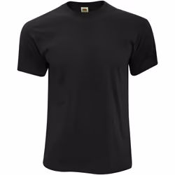 Fruit of the Loom - T-shirt ORIGINAL - Homme (Noir)
