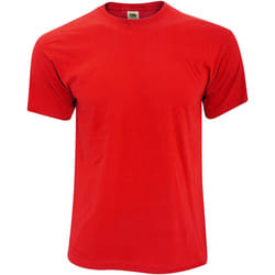 Fruit of the Loom - T-shirt ORIGINAL - Homme (Rouge)