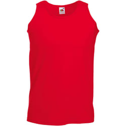 Débardeur Fruit Of The Loom pour homme (Rouge)