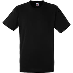 T-shirt à manches courtes Fruit Of The Loom pour homme (Noir)