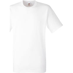 T-shirt à manches courtes Fruit Of The Loom pour homme (Blanc)