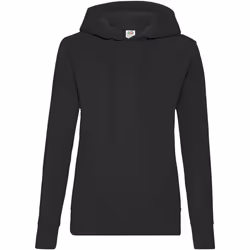 Fruit Of The Loom - Sweat à capuche - Femme (Noir)