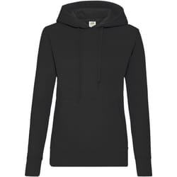 Fruit Of The Loom - Sweat à capuche - Femme (Noir)