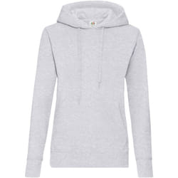 Fruit Of The Loom - Sweat à capuche - Femme (Gris chiné)
