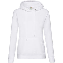 Fruit Of The Loom - Sweat à capuche - Femme (Blanc)