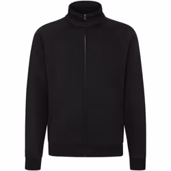 Fruit Of The Loom - Sweatshirt à fermeture zippée - Homme (Noir)