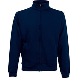 Fruit Of The Loom - Sweatshirt à fermeture zippée - Homme (Bleu marine foncé)