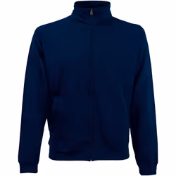 Fruit Of The Loom - Sweatshirt à fermeture zippée - Homme (Bleu marine foncé)
