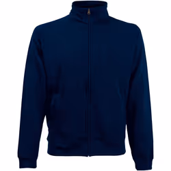 Fruit Of The Loom - Sweatshirt à fermeture zippée - Homme (Bleu marine foncé)