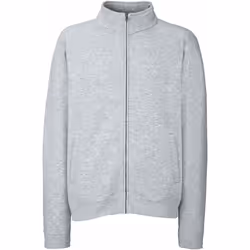 Fruit Of The Loom - Sweatshirt à fermeture zippée - Homme (Gris chiné)