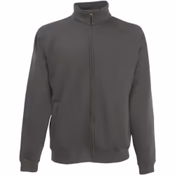Fruit Of The Loom - Sweatshirt à fermeture zippée - Homme (Gris)