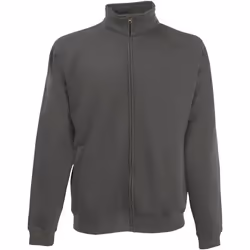 Fruit Of The Loom - Sweatshirt à fermeture zippée - Homme (Gris)