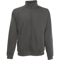 Fruit Of The Loom - Sweatshirt à fermeture zippée - Homme (Gris)