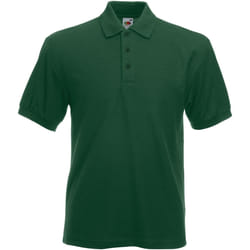 Fruit Of The Loom 65/35 - Polo à manches courtes - Homme (Vert bouteille)