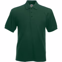 Fruit Of The Loom 65/35 - Polo à manches courtes - Homme (Vert bouteille)
