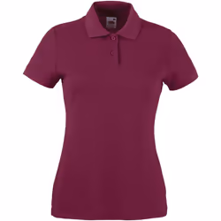 Fruit of the Loom - Polo - Femme (Bordeaux)