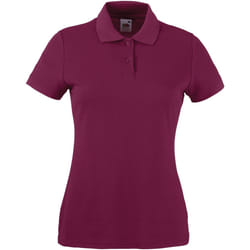 Fruit of the Loom - Polo - Femme (Bordeaux)