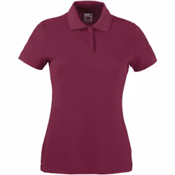Fruit of the Loom - Polo - Femme (Bordeaux)