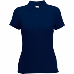 Fruit of the Loom - Polo - Femme (Bleu marine foncé)