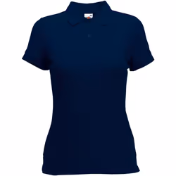 Fruit of the Loom - Polo - Femme (Bleu marine foncé)