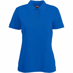 Fruit of the Loom - Polo - Femme (Bleu roi)