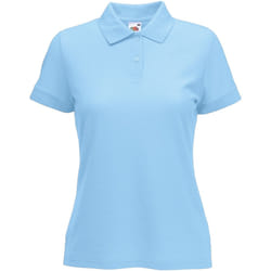 Fruit of the Loom - Polo - Femme (Bleu ciel)