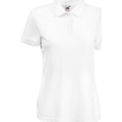 Fruit of the Loom - Polo - Femme (Blanc)