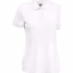 Fruit of the Loom - Polo - Femme (Blanc)