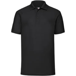 Polo à manches courtes Fruit Of The Loom pour homme (Noir)
