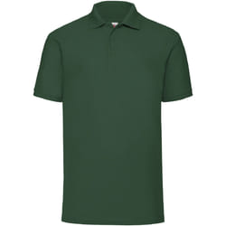 Polo à manches courtes Fruit Of The Loom pour homme (Vert foncé)
