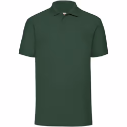 Polo à manches courtes Fruit Of The Loom pour homme (Vert foncé)