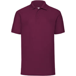 Polo à manches courtes Fruit Of The Loom pour homme (Bordeaux)