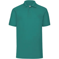 Polo à manches courtes Fruit Of The Loom pour homme (Emeraude)