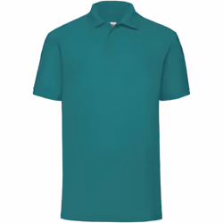 Polo à manches courtes Fruit Of The Loom pour homme (Emeraude)
