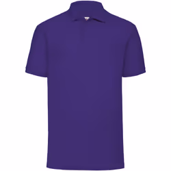Polo à manches courtes Fruit Of The Loom pour homme (Violet)