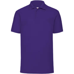 Polo à manches courtes Fruit Of The Loom pour homme (Violet)